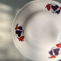 صحن صيني اصدار قديم | نمط حصاد العنب