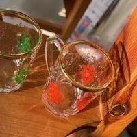 Teacup بيالات شاي فنتج نمط عنقود العنب