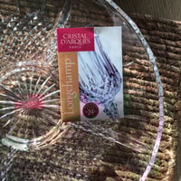 صحن مقسم من الكرستال الفاخر