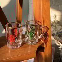 Teacup بيالات شاي فنتج نمط عنقود العنب