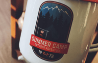 كوب معدني بطباعة حصرية