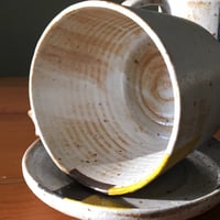 كوب خزف صناعة يدوية