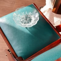 صحن زجاجي ، فنتج أنيق