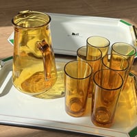 طقم جيك و 6 كاسات فنتج