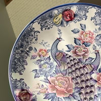 Dish صحن ياباني فنتج نمط الطاووس