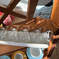 بيالات كرستال صناعة فرنسية ماركة arcoroc