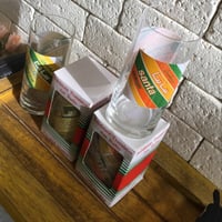 كاسات فنتج من اهداءات كعكي كولا