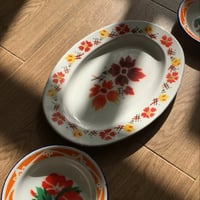 صحن بيضاوي - غضار