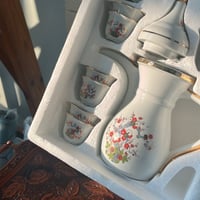 ‏Dallah set and Arabic coffee cup, طقم فنتج صناعة...