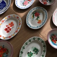 صحن بيضاوي - غضار