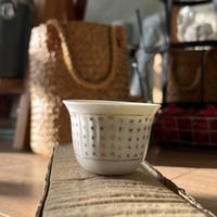 درزن فناجيل عتيقة | ختم صيني أحمر