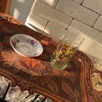 كأس زجاجي عتيق | ‏ADERIA صنع في اليابان