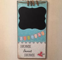 سبورة ولوحة home sweet home