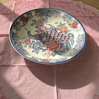 Dish صحن ياباني فنتج نمط الطاووس