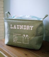 سلة تخزين-أخضر