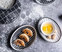 صحن خزف صناعة يدوية