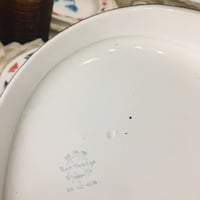 dish صحن غضار شكل بيضاوي مقاسات متنوعه