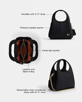 حقيبة لانا ميني 19- براند coach