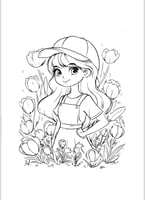 دفتر تلوين ( للبنات )