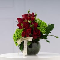 مزهرية الاحمر الراقي