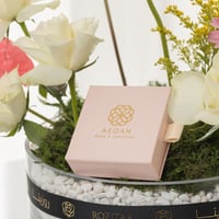 فازة حديقة الاحلام الشفافة