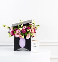 باقة التخرج مع عطر كوكو مزمزيل