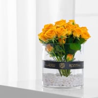 مزهرية سحر القمر الاصفر