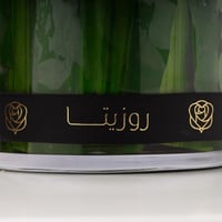 مزهرية بنفسجية براقة مع مكس براند من هانوفيرين