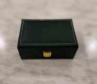 علبه اهداء جلد ايطالي (أوقية +ربع تولة)