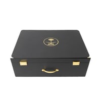 بوكس فروة فاخرة – لون بيج مع بطاقة إهداء