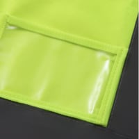 سترة السلامة عاكس أصفر وبرتقالي فسفوري LAWAZIM K10...