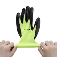 قفازات قطن أصفر وأسود 3 اجواز LAWAZIM K11310