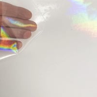 فيلم شفاف هولوجرام لاصق