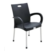 كرسي بلاستيك أرجل المنيوم