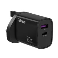 شاحن جداري بمنفذين 20 واط Active اكتيف