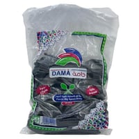 ملاعق بلاستيك سوداء 125 حبة DAMA