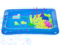 لعبة الرمل السحري المضيء مع حوض