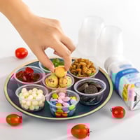 علب بلاستيك 6 اونصة 14 حبة BADRA B-00980