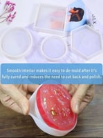 قوالب ريزن اشكال هندسية 4 قطع