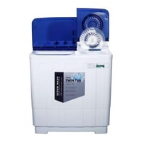 غسالة نصف أوتوماتيكية حوضين سعة 18 كيلو Clikon CK6...