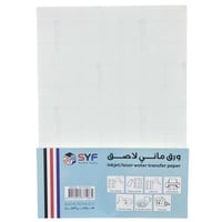 ورق مائي لاصق 25 ورقة SYF-WTP-25