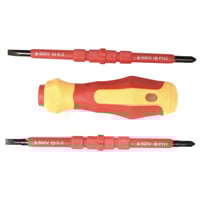 مفك وجهين مع رأسين LAWAZIM K11390