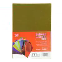 ورق لماع معدني 250 جرام 12 ورقة SYF MSJ-025 A4