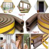 شريط لاصق عازل للغبار والماء والضوضاء للأبواب والن...