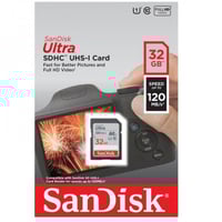 بطاقة ذاكرة كاميرا سعة 32 جيجا بايت ، سرعة 120 ميج...