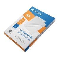 ورق تغليف حراري 50 حبة 125 ميكرون مقاس MASCO A4