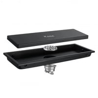 صفاية بلاط 30 سم لون اسود KANA KA-67413-3B