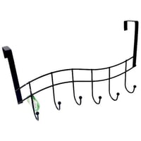 علاقة ملابس فوق الباب 6 علاقات ST-1388-WR