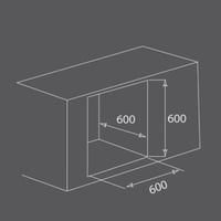 فرن بلت ان أسود 56 لتر KUMTEL A6-SF2(MT)
