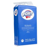 مناديل بيضاء علاق 1000 منديل فورت FORT